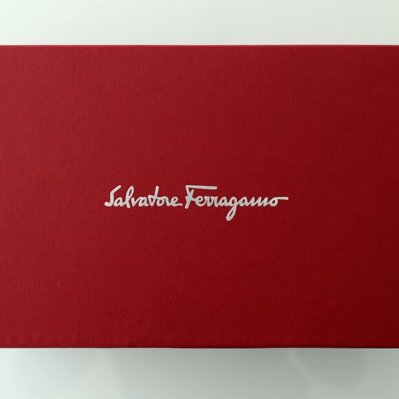 Brand new Ferragamo Vivaldo women loafers, size 8, purple, original price $1250 - Picture 7 of 7